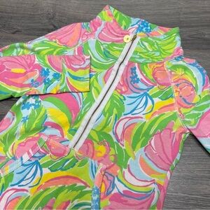 Lilly Pulitzer 1/2 Zip Women’s Pullover Jacket size XXS